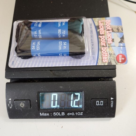 2 Sets Black Boot Laces, 72 Inch and 54 Inch - Picture 8 of 8